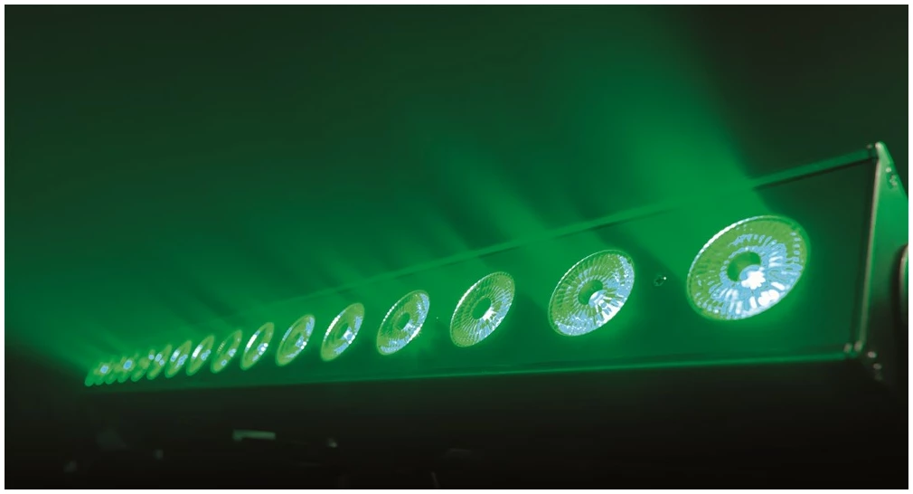בר תאורה 16X12W led RGBWAU/FC IRC - תמונה 5