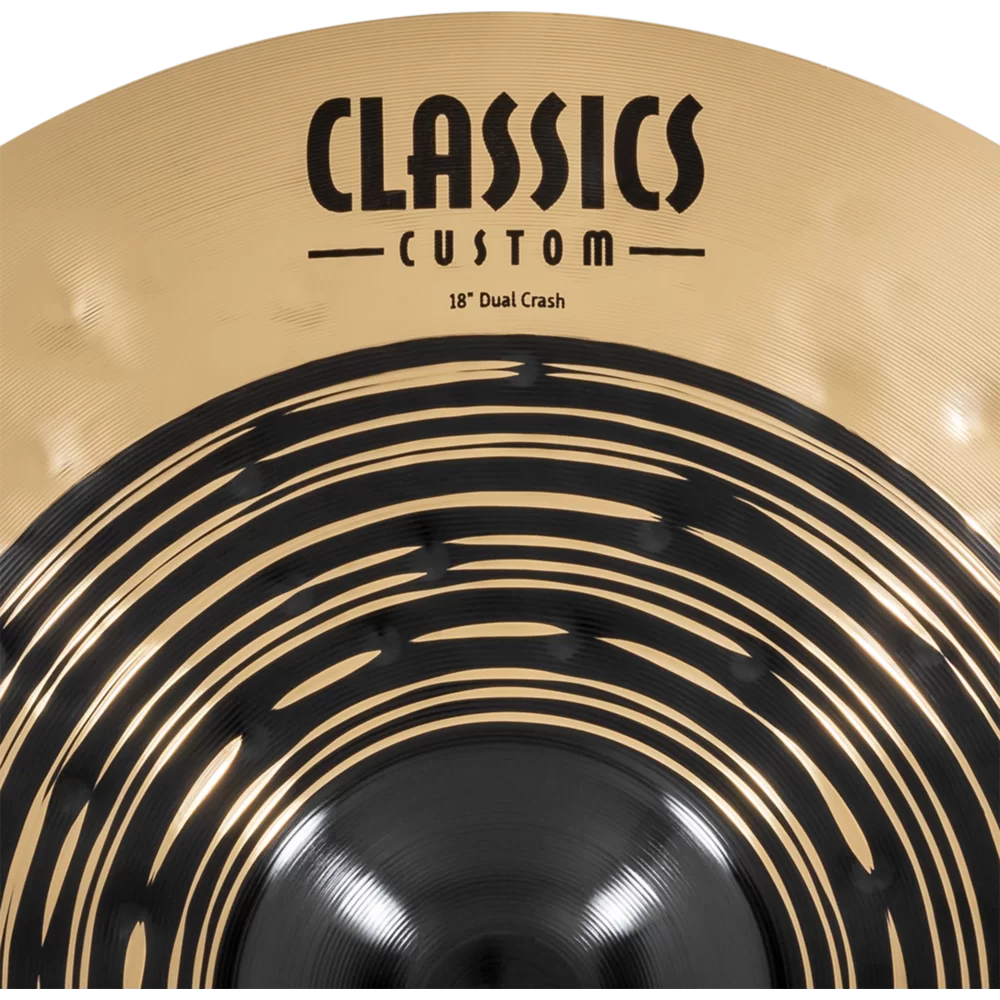 מצילה קראש 18″ Meinl Classic Custom Dual - תמונה 6