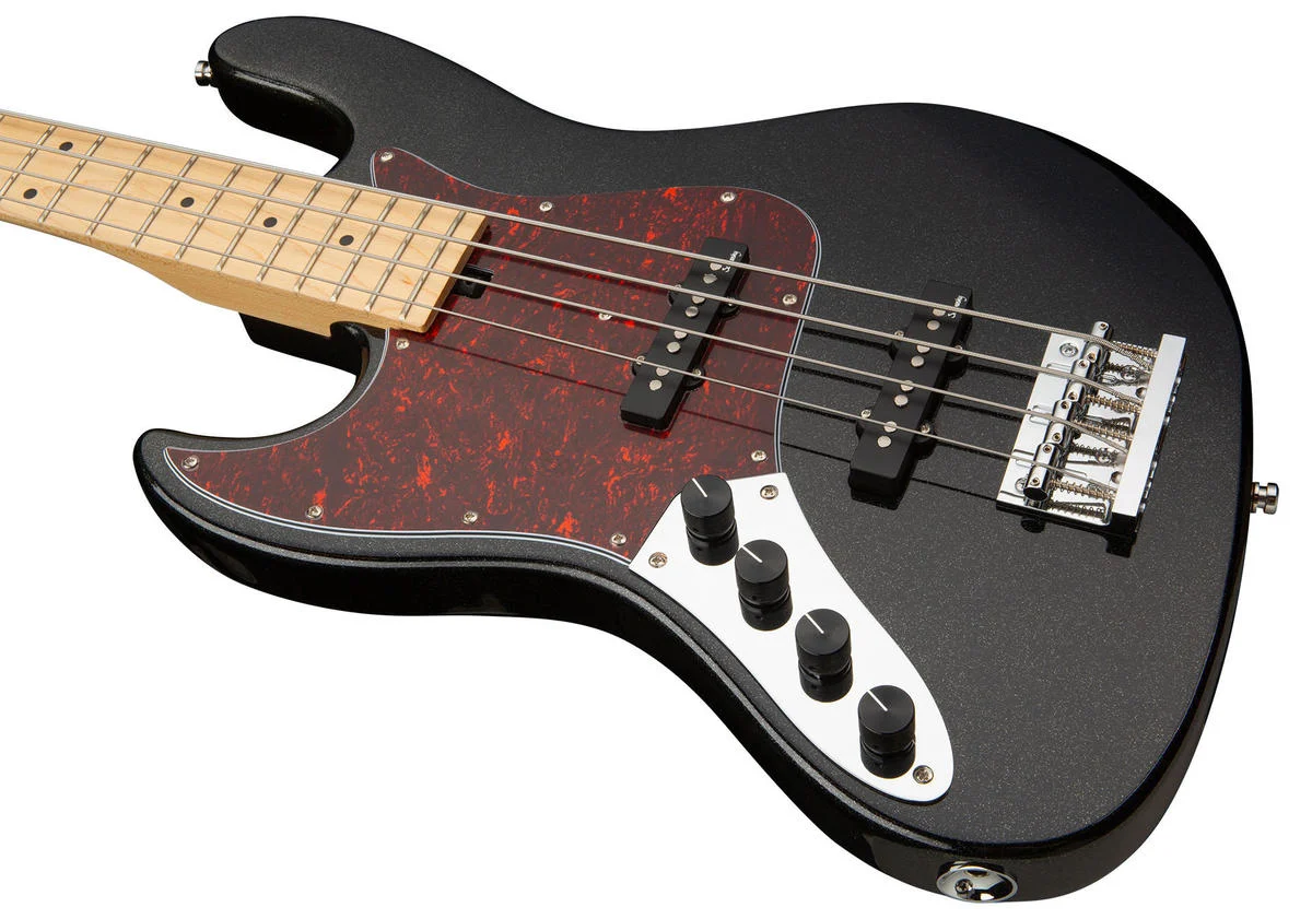 גיטרה בס שמאלית אקטיבית 4 Sadowsky 21 Fret Vintage JJ Bass 4 BK SHP CH - תמונה 3