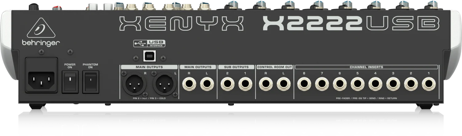 מיקסר Behringer XENYX X2222USB - תמונה 2