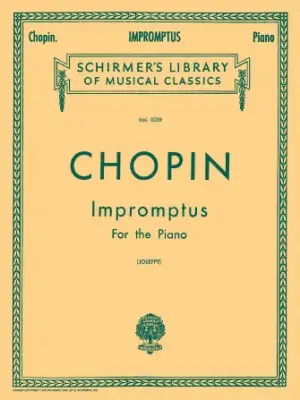 ספר תווים Chopin Impromptus (Schirmer)