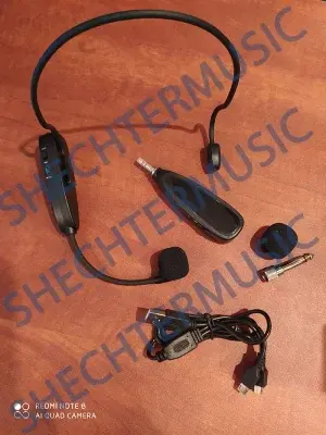 מיקרופון מדונה אלחוטי נטען EDGE AUDIO