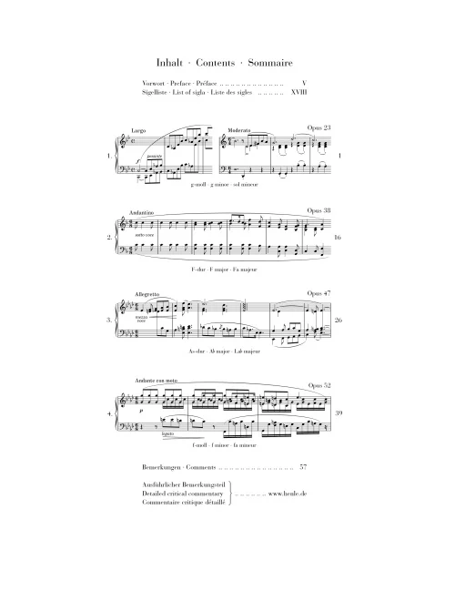 ספר תווים Chopin Ballades Henle - תמונה 2