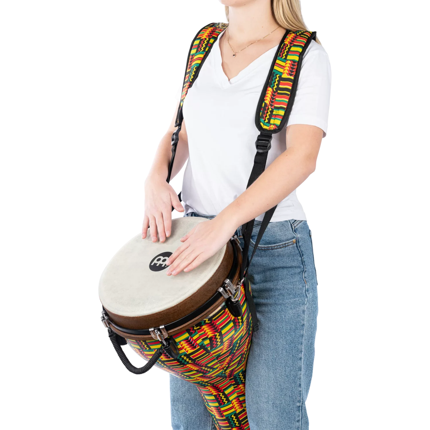 רצועה מעוצבת לתוף דג’מבה Meinl Simbra MDJS1SI - תמונה 2