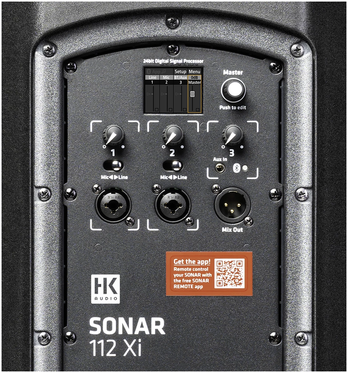 רמקול מוגבר 12″ עם שליטה מרחוק HK Audio SONAR 112 XI - תמונה 8