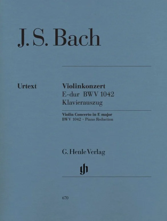 Bach Violin Concerto E major BWV 1042