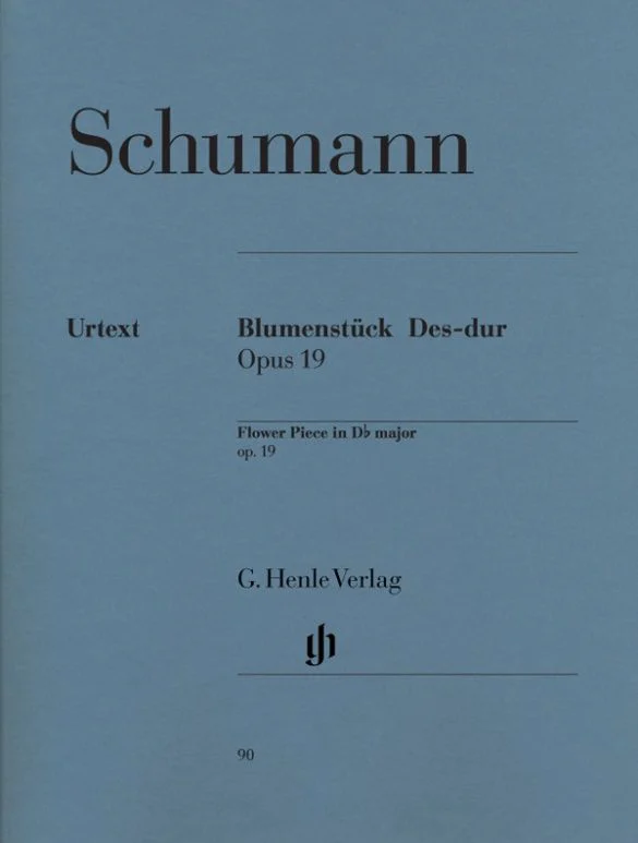 ספר תווים Schumann: Flower Piece D flat major op. 19