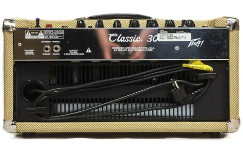 מגבר ראש מנורות לגיטרה חשמלית CLASSIC 30 HEAD מבית PEAVEY - תמונה 4