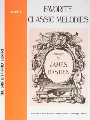 ספר תווים Favorite Classic Melodies 4