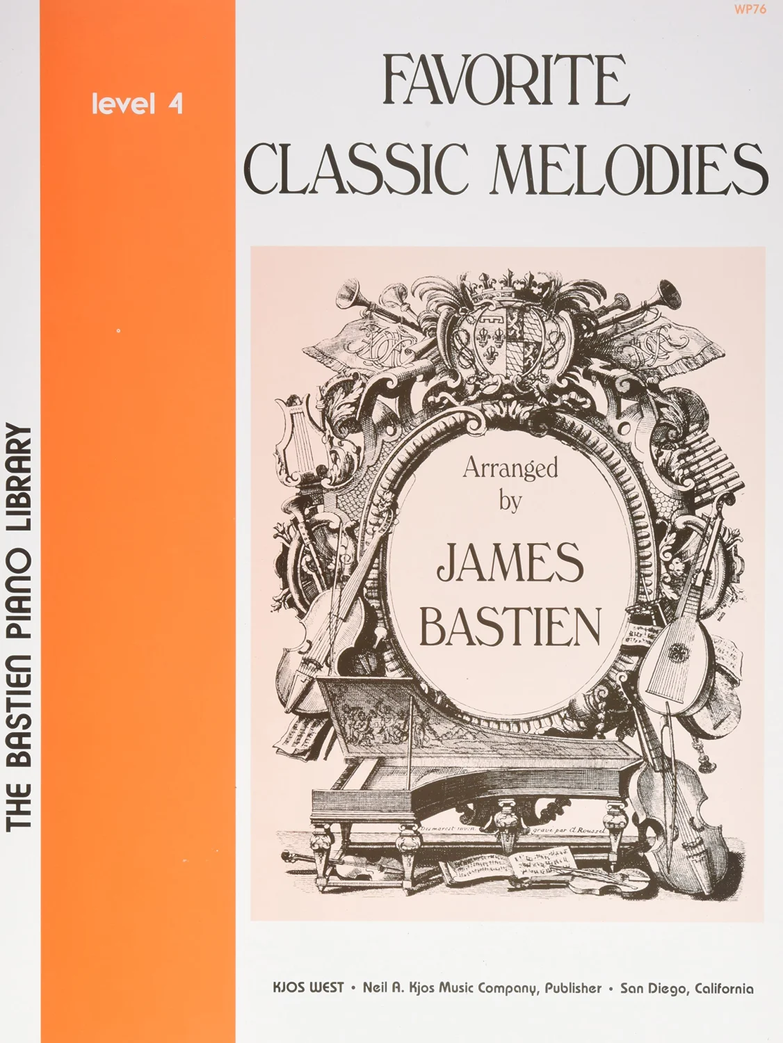 ספר תווים Favorite Classic Melodies 4