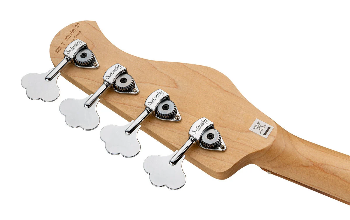 גיטרה בס שמאלית אקטיבית 4 Sadowsky 21 Fret Hyprid PJ Bass 4 BK SHP CHR - תמונה 5