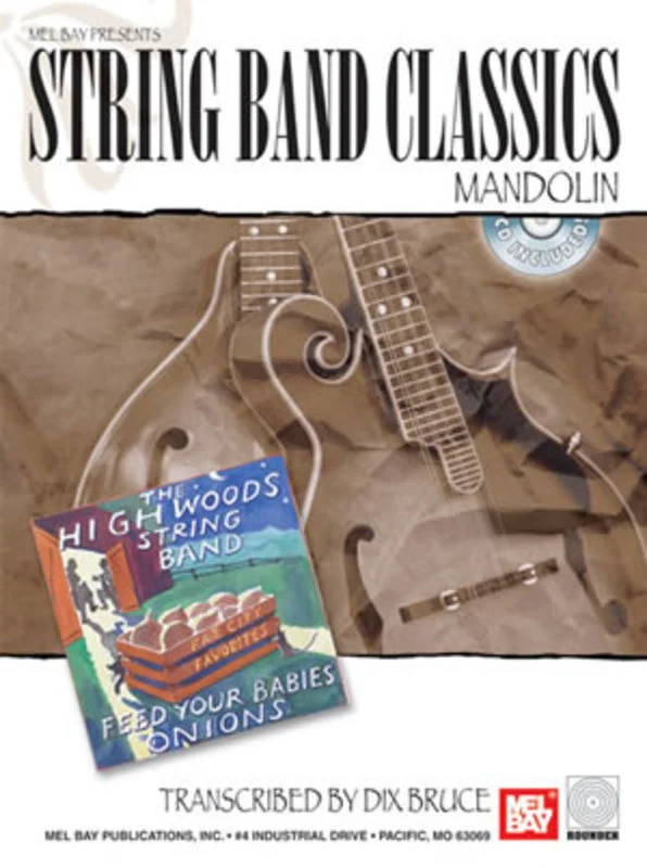 ספר תווים למנדולינה String Band Classics Mandolin Softcover Book/CD