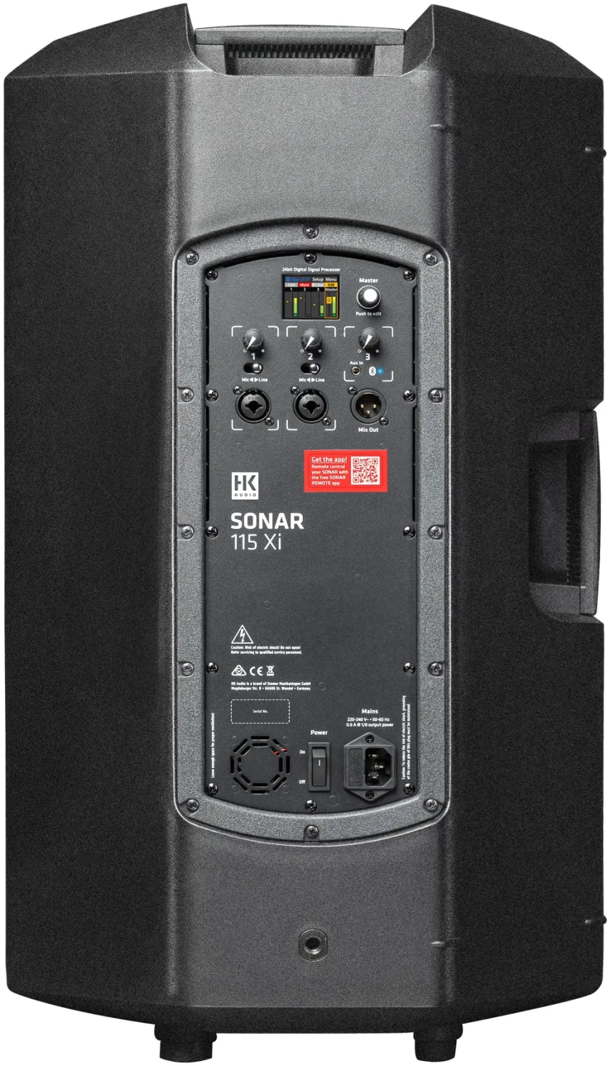 רמקול מוגבר 15″ עם שליטה מרחוק HK Audio SONAR 115 XI - תמונה 4