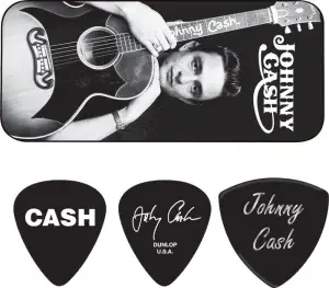 קופסה עם 6 מפרטים JOHNNY CASH Dunlop