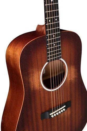 גיטרה אקוסטית מוגברת + נרתיק MARTIN DJRE STREETMASTER Satin Sapele / Sapele - תמונה 2