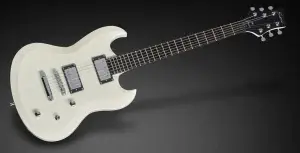 גיטרה חשמלית בצבע לבן Framus Phil XG Solid White High Polish