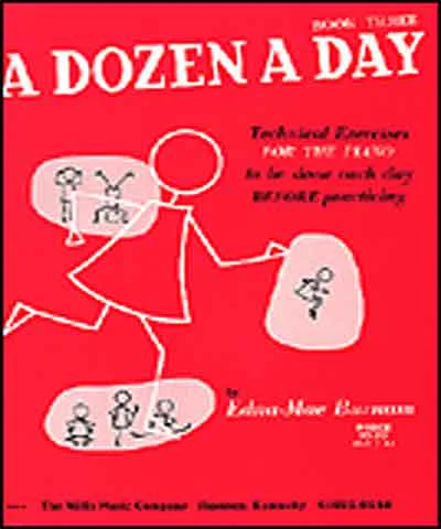 ספר תווים A DOZEN A DAY Book 3