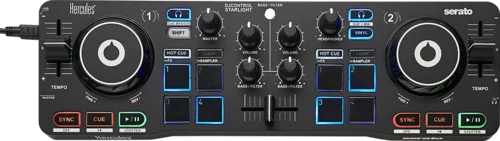 קונטרולר קומפקטי DJControl Starlight מבית Hercules DJ - תמונה 5