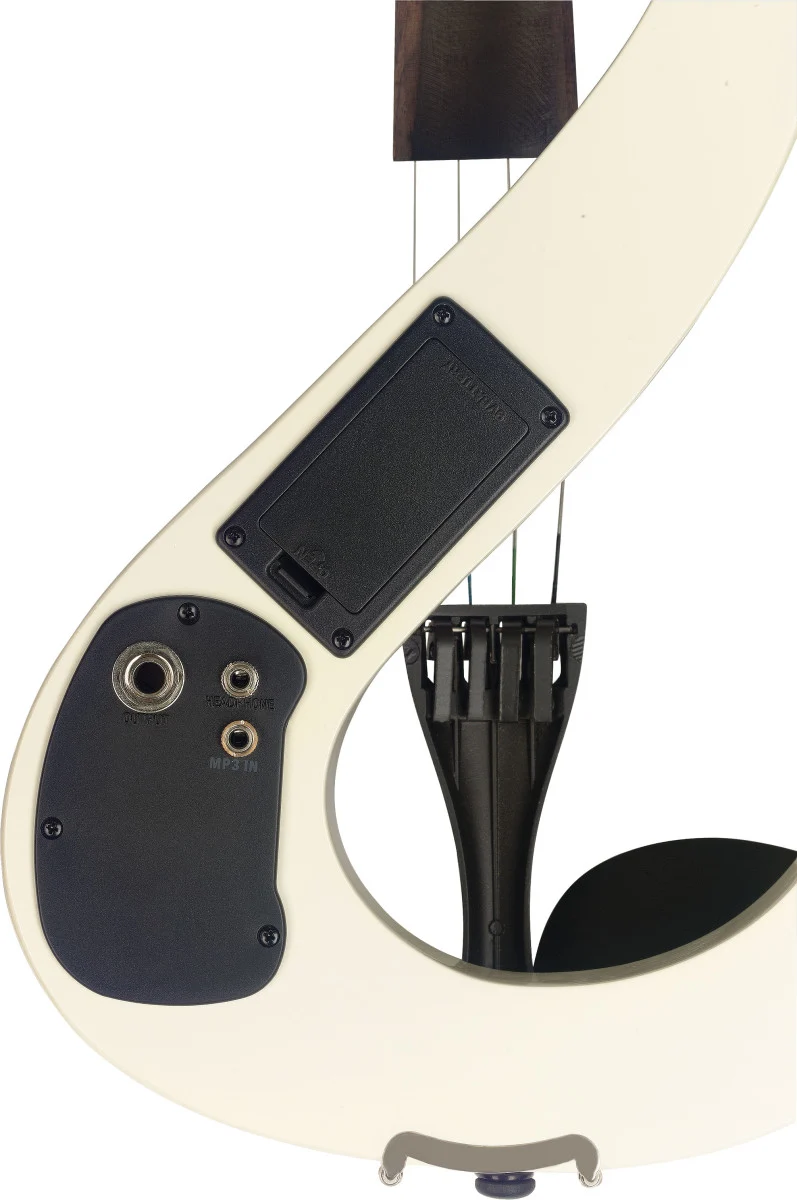 כינור חשמלי לבן Stagg EVN 4/4 WH - תמונה 3