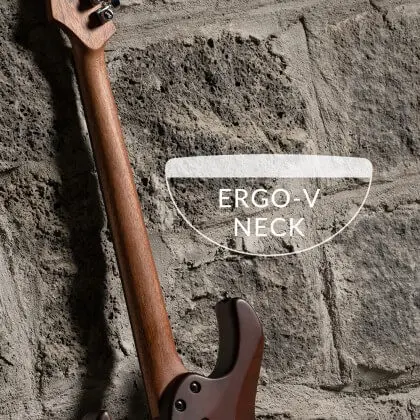 cort g300 raw electric guitar ergo v neck