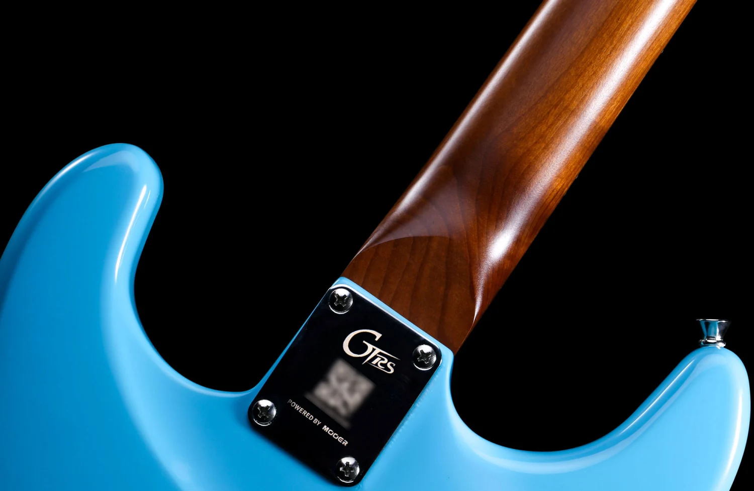 גיטרה חשמלית חכמה Mooer GTRS Professional S800 Intelligent Guitar - Sonic blue - תמונה 3
