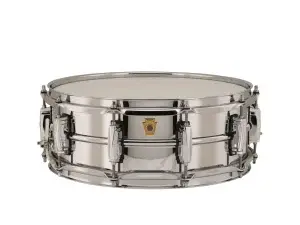 תוף סנר LUDWIG LB400B 5x14 Chrome Over Brass W/ Nickel Hardware