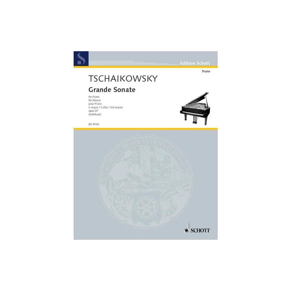ספר תווים Tchaikovsky: "The Grande Sonata" G Major op. 37