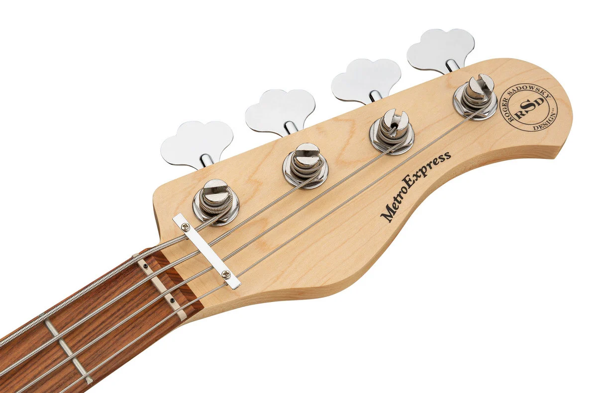 גיטרה בס אקטיבית 4 Sadowsky 21 Fret Vintage JJ Bass 4 BK SHP CH RW - תמונה 4