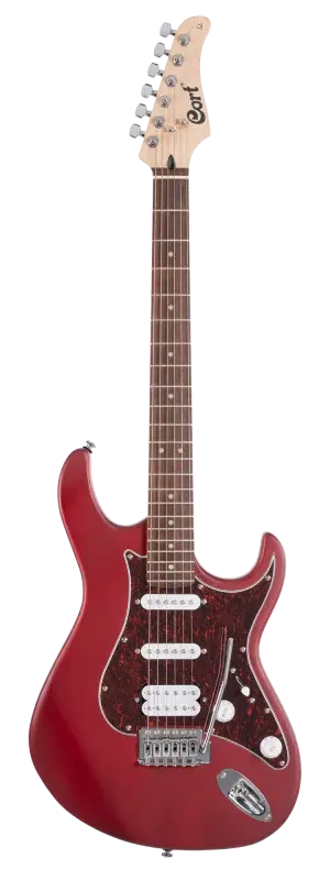 גיטרה חשמלית CORT G110 OPBC HSS Open Pore Black Cherry