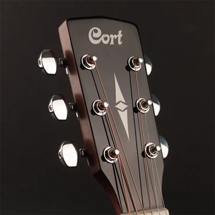 גיטרה אקוסטית ג'מבו מוגברת Cort CJ-MEDX NAT - תמונה 6