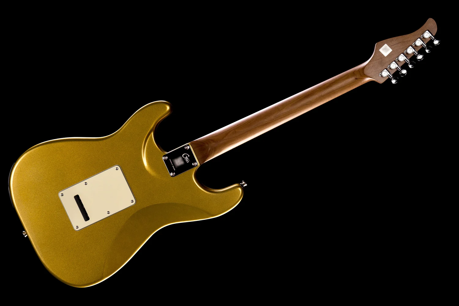 גיטרה חשמלית חכמה Mooer GTRS Professional S801 Intelligent Guitar - Gold - תמונה 2