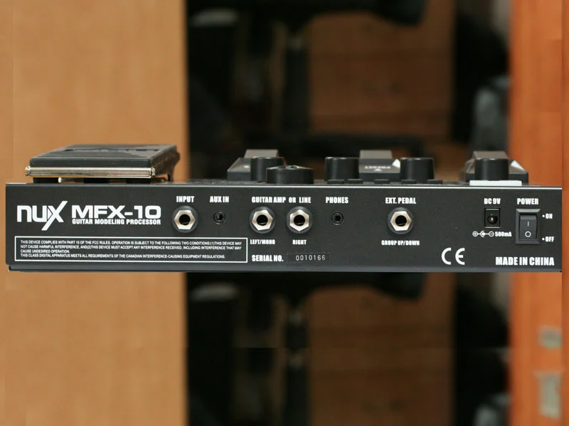 מולטי אפקט עם פדאל שליטה MFX-10 NUX - תמונה 2