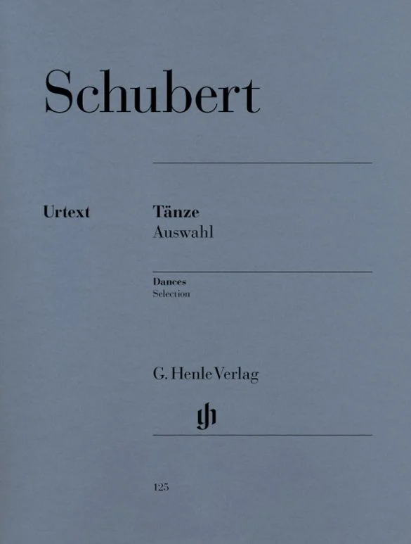 ספר תווים Schubert: Dances, Selected