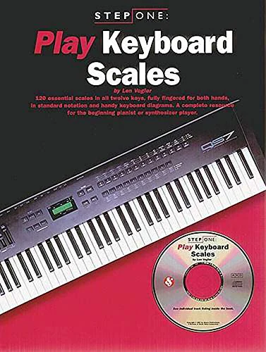 ספר תווים Step One - Play Keyboard Scales