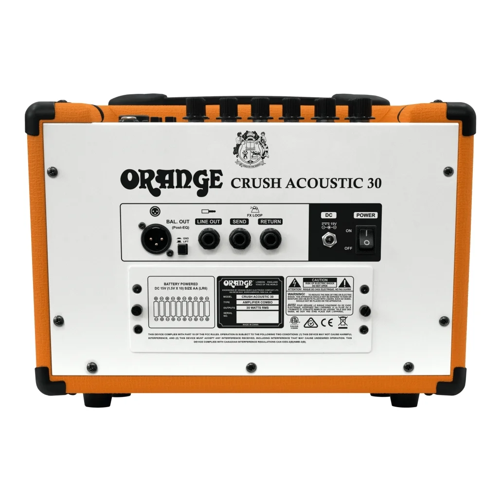 מגבר לגיטרה אקוסטית ORANGE CRUSH-ACOUSTIC-30 30W - תמונה 3