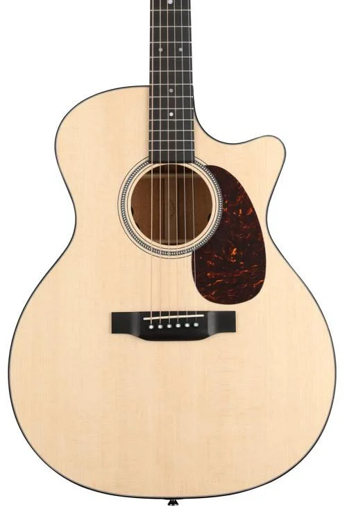 גיטרה אקוסטית מוגברת + נרתיק MARTIN GPC16E-02 Mahogany - תמונה 2