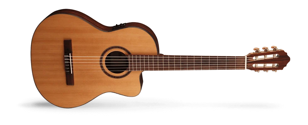 גיטרה קלאסית דקה מוגברת Cort AC-160CFTL CUTWAY