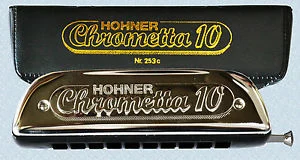 מפוחית כרומטית כרומטה 10 253C HOHNER - תמונה 2