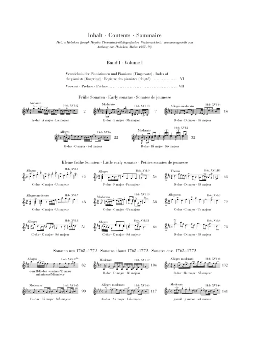 ספר תווים Haydn Complete Piano Sonatas Volume II - תמונה 2