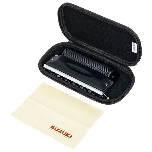 מפוחית כרומטית + משתיק למפוחית Suzuki SNB-48 Shinobix Silencer - תמונה 8