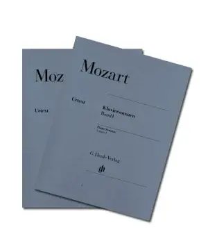 ספר תווים Mozart Piano Sonatas Volumes 1+2