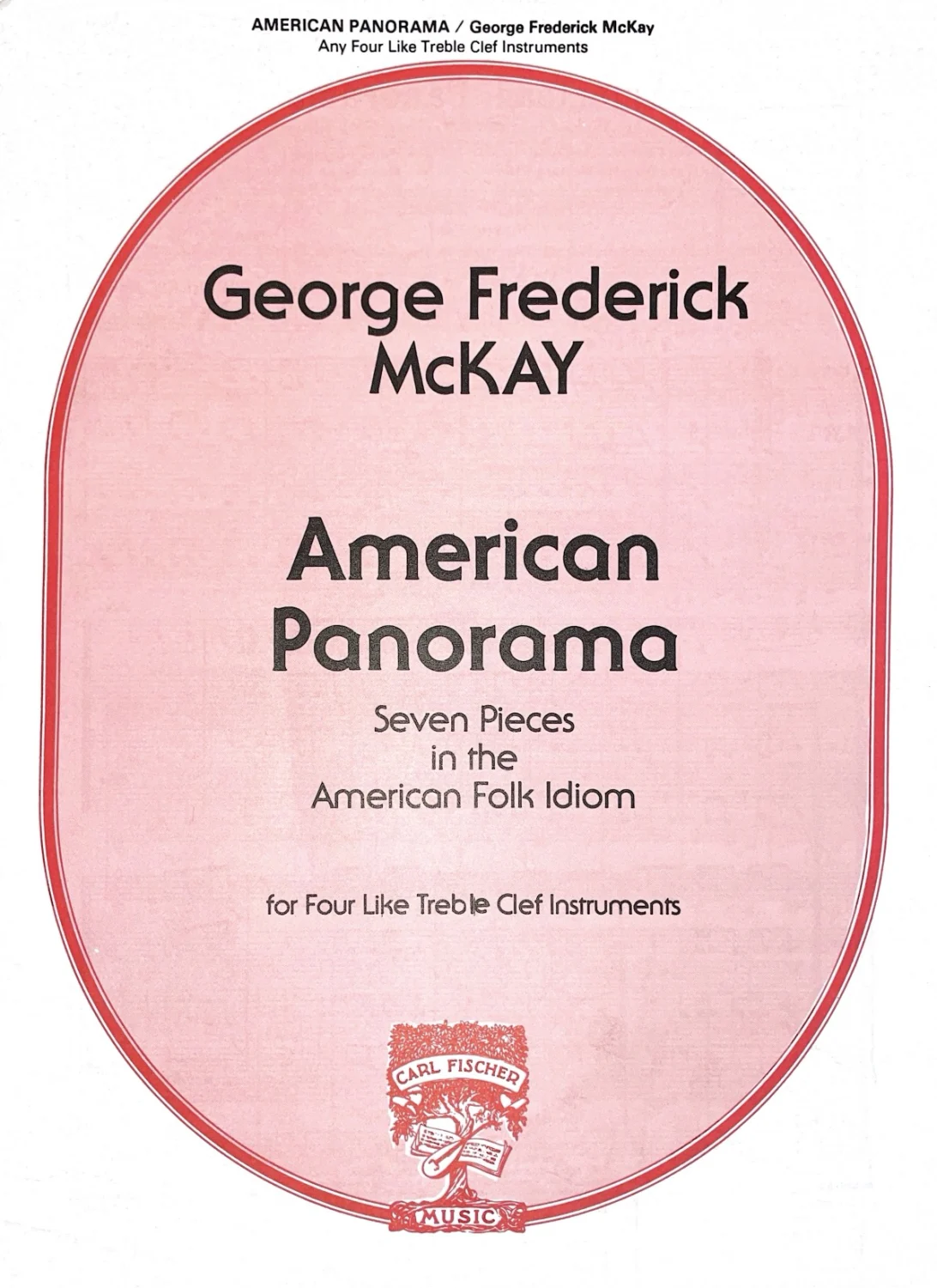 American Panorama (Treble Clef Quartet)