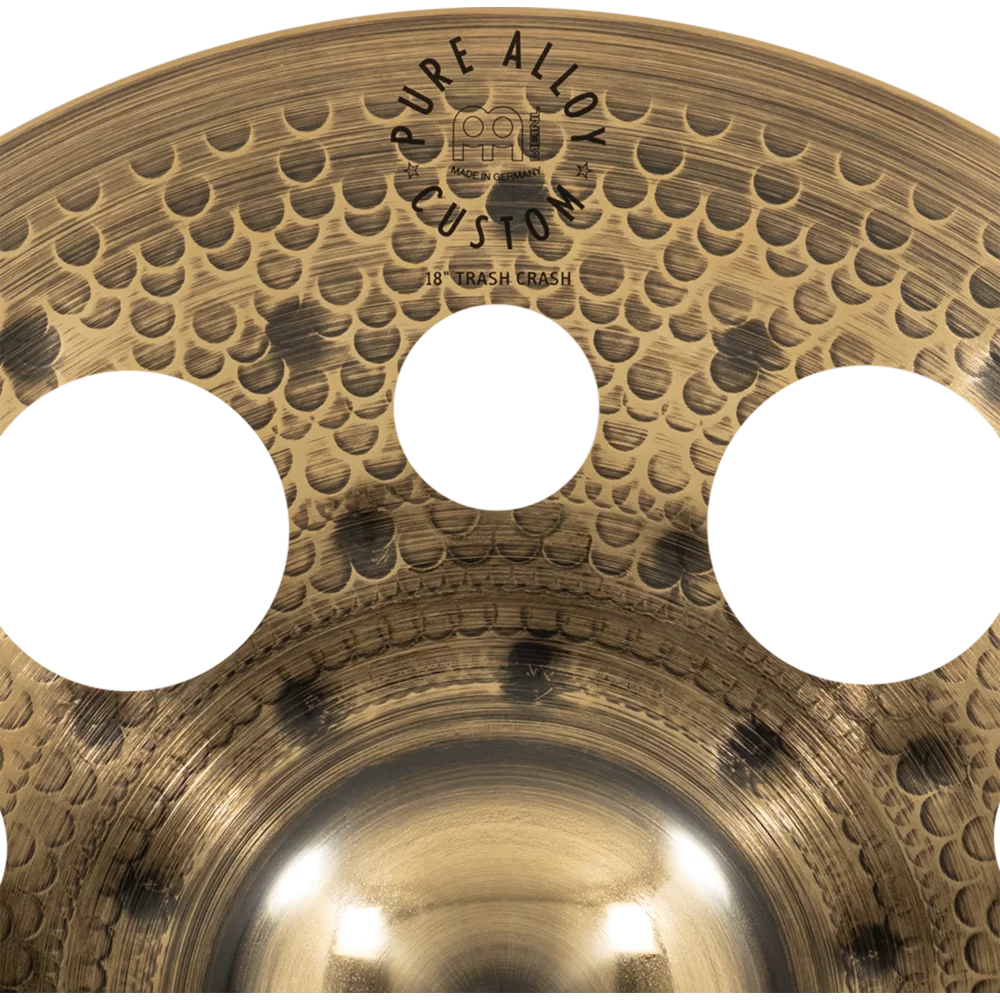 מצילה טראש קראש 18״ Meinl Pure Alloy Custom - תמונה 6