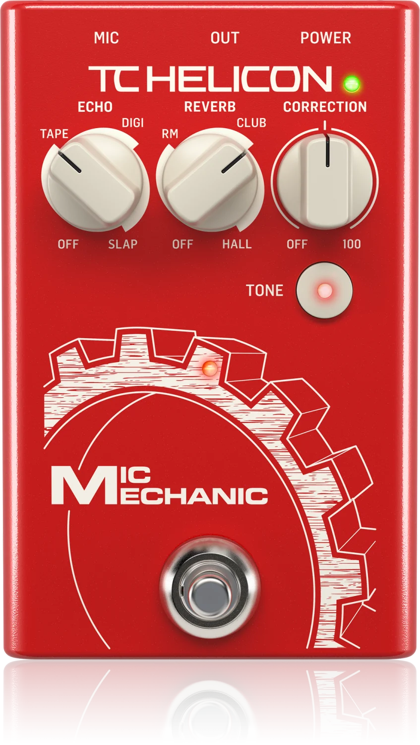 פדאל שירה מבית TC Helicon דגם MIC MECHANIC 2