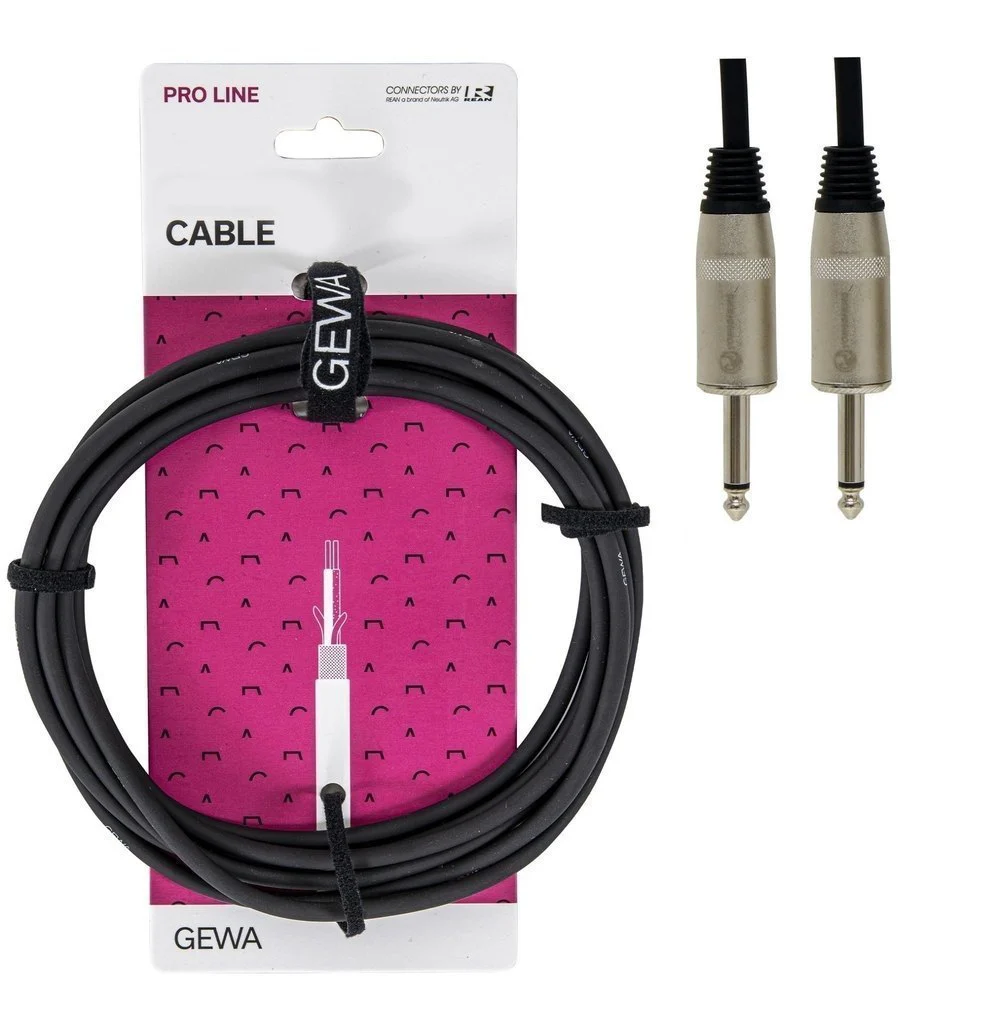 כבל Speaker PL 6.3 מקצועי 3 מטר מסדרת Pro Line מבית GEWA (Germany)