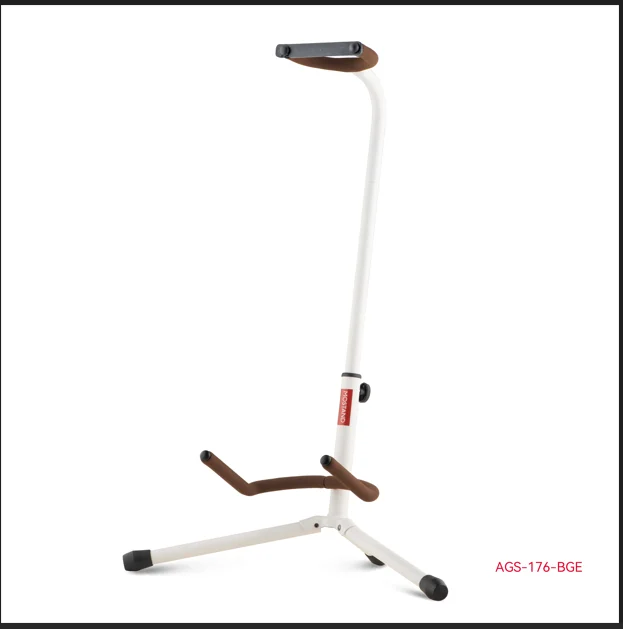 סטנד גיטרה מתכוונן לבן Casa Solo White Color עם זרועות תמיכה מסתובבות AWEDA MGS176WH