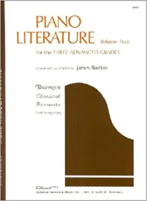 ספר תווים Piano Literature 4