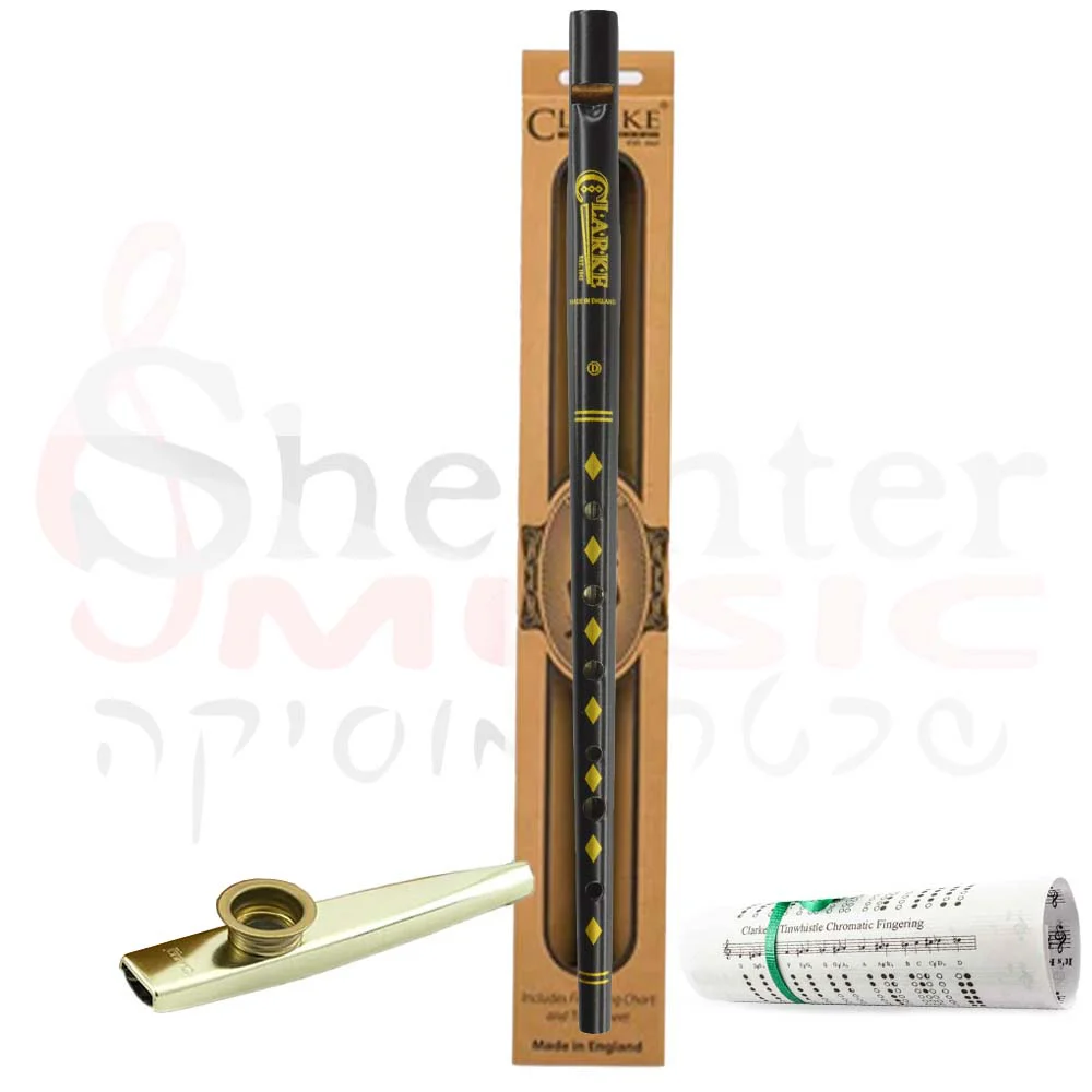 חבילת מבצע: חליל אירי Clarke Original Tinwhistle Set