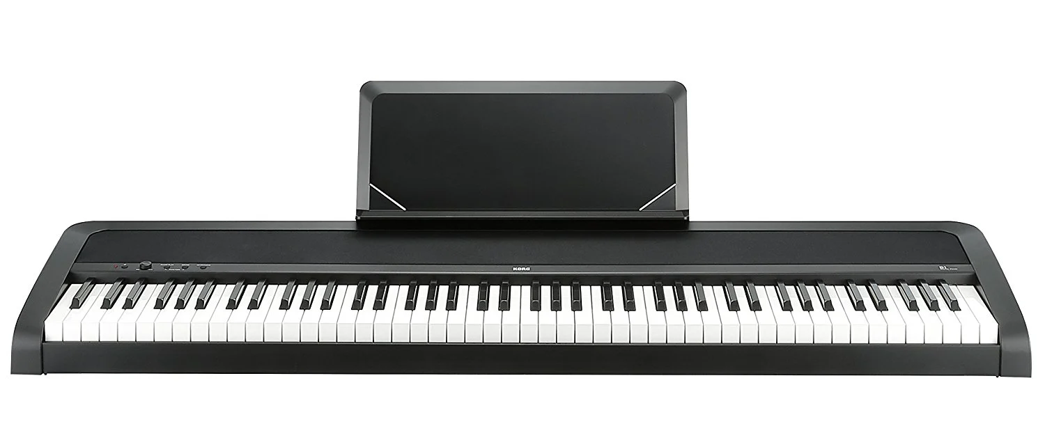 פסנתר חשמלי 88 קלידים KORG B2+BK