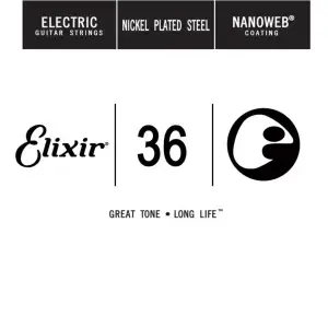 מיתר בודד 0.36 לחשמלית ELIXIR NANOWEB